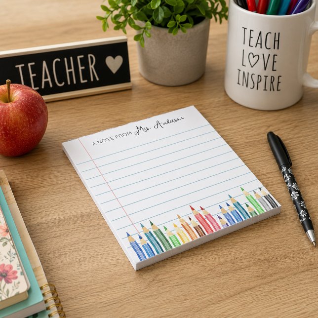 Bloc de notas de papelería personalizada regalo pa (Subido por el creador)