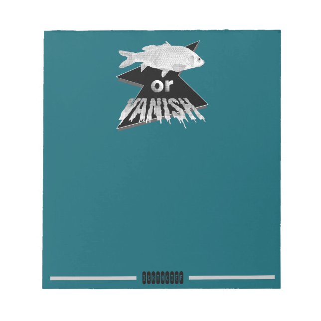 Bloc de notas de peces (Frente)