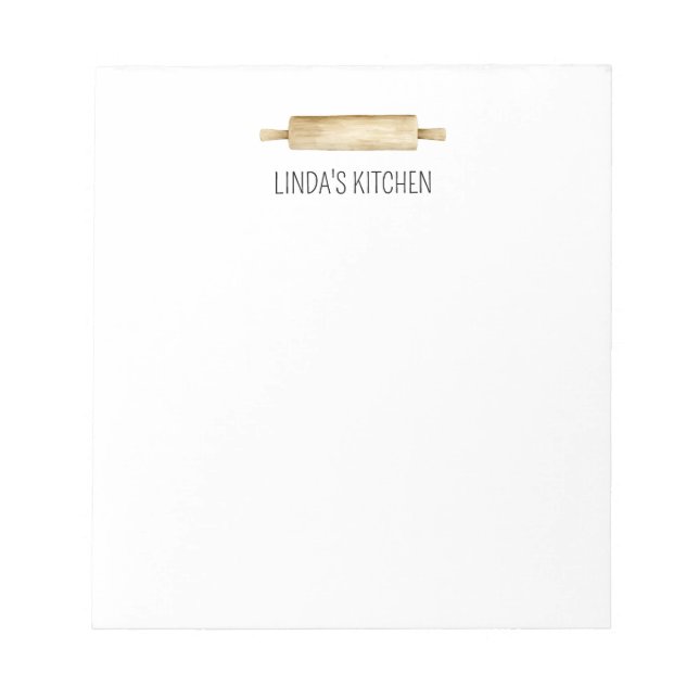 Bloc de notas de Personalizado de rodillos de colo (Frente)