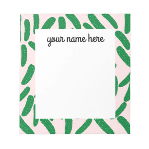 Bloc de notas de picaduras personalizado