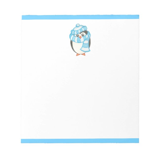 Bloc de notas de pingüino  (Frente)