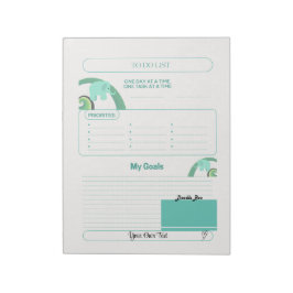 Bloc De Notas De Planificador De Listas Para Elefa