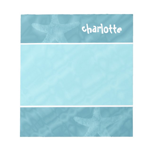 Bloc de notas de playa (Frente)