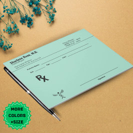 Bloc de notas de prescripción de Personalizado min