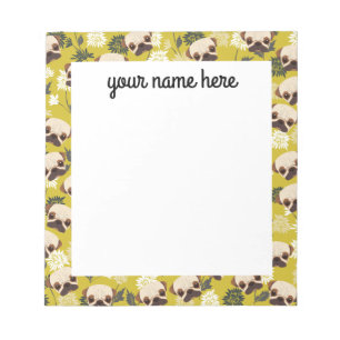 Bloc de notas de Pugs personalizado
