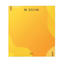 Bloc de notas de regalo para profesor Golden Teach