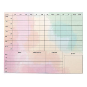 Bloc de notas de tarjeta láctea DBT - 40 colores d