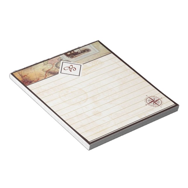 Bloc de notas de viaje (Lado Derecho)