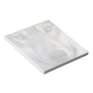 Bloc de notas de Wolf face 5.6x6"