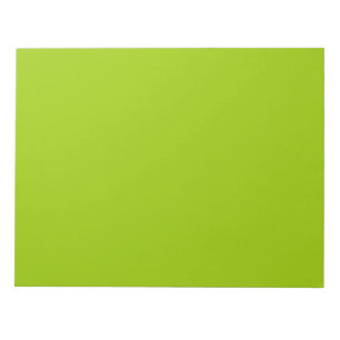 Bloc De Notas Decoración de color verde androide lista para el 