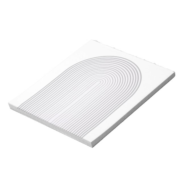 Bloc De Notas Decoración de diseño moderno beige (Lado Izquierdo)