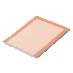 Bloc De Notas Decoración rosa coral preparada para el personaliz