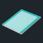 Bloc De Notas Decoración turquesa de pavo real lista para el Per<br><div class="desc">Este producto personalizado está disponible en una vibrante decoración de acento turquesa para usted o como regalo seguro que impresionará en todo momento. Haga clic en el botón "Personalizar it!" o enlace que encuentre en esta página de producto para revelar un conjunto de herramientas de diseño fáciles de usar para...</div>