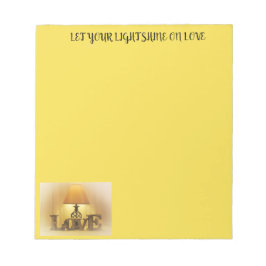 Bloc De Notas Deja que tu luz brille