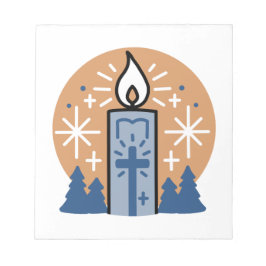 Bloc De Notas Dejar que la fe brille brillante