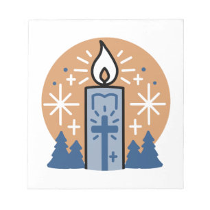 Bloc De Notas Dejar que la fe brille brillante