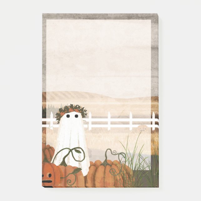 Bloc de notas del Rey de calabaza (Anverso)