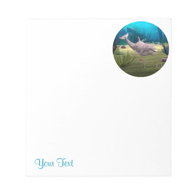 Bloc De Notas Delfín sonriente (Frente)