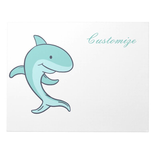 Bloc De Notas Delfines Azules Saltan Thunder_Cove (Frente)