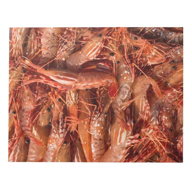 Bloc De Notas Deliciosos Langostinos (Frente)