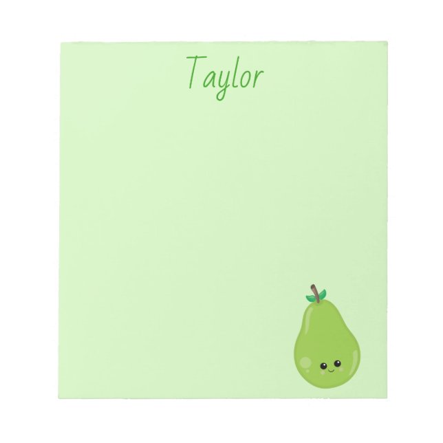 Bloc De Notas Delicious Pear Green (Frente)