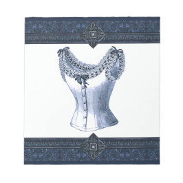 Bloc De Notas Denim Blue Vintage Bustier
