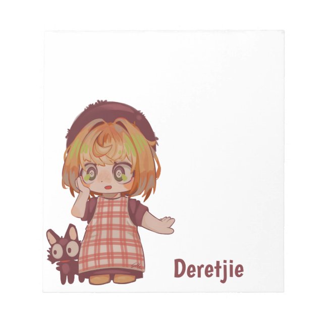 Bloc De Notas Deretjie Spakenburg chibi (Frente)