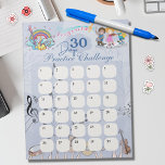 Bloc De Notas Desafío de práctica de 30 días con tema musical<br><div class="desc">El tema musical 30 Days Practice Challenge Notepad es una herramienta divertida y efectiva diseñada para ayudar a los músicos a seguir sus sesiones diarias de práctica. Con un diseño colorido y atractivo, este bloc de notas facilita la fijación de objetivos y el seguimiento del progreso en un período de...</div>