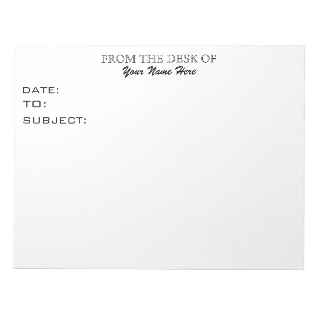 BLOC DE NOTAS DESDE EL ESCRITORIO DE (Frente)