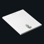 Bloc De Notas Desert Cactus Bloom | Tema Desierto en línea<br><div class="desc">Un cactus vibrante y colorido florece con notas temáticas para su casa o oficina.</div>