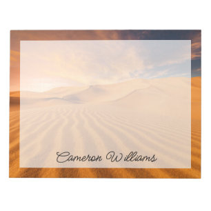 Bloc De Notas Desiertos Desierto en los Emiratos Árabes Unidos