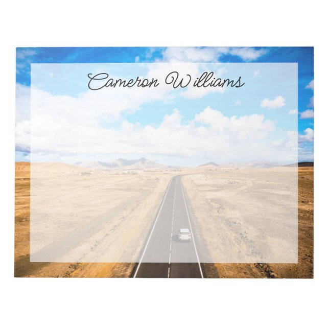 Bloc De Notas Desiertos | Islas Canarias, España (Frente)