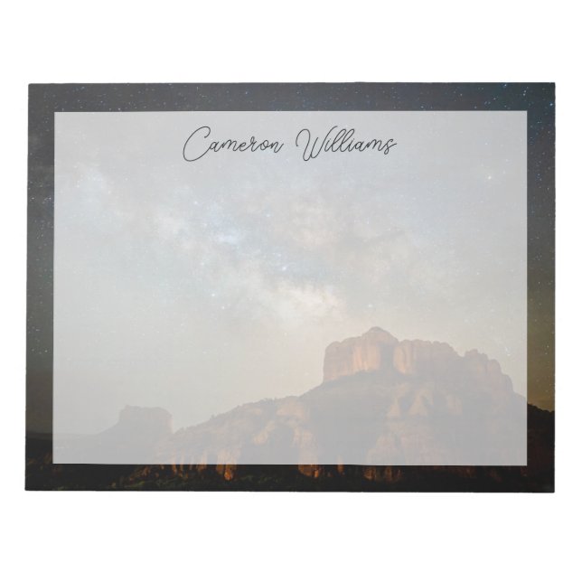 Bloc De Notas Desiertos | Parque Estatal Red Rocks Arizona (Frente)