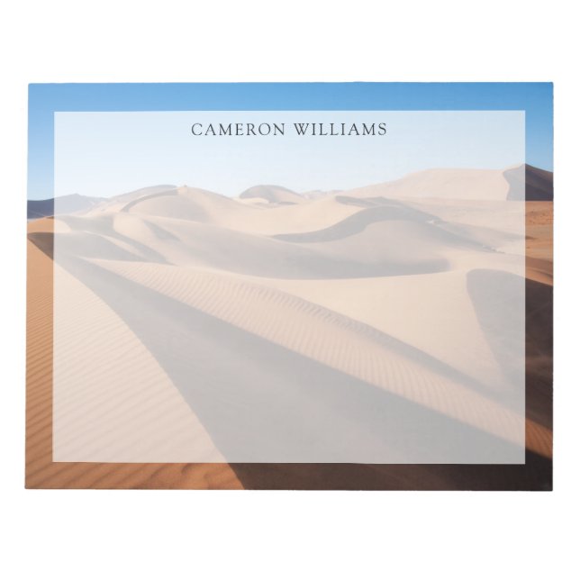 Bloc De Notas Desiertos | Parque nacional Namib Naukluft (Frente)