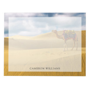 Bloc De Notas Desiertos Thar Desert Rajasthan Camello India