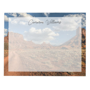 Bloc De Notas Desiertos   Valle del Profesor Cerca de Moab, Utah