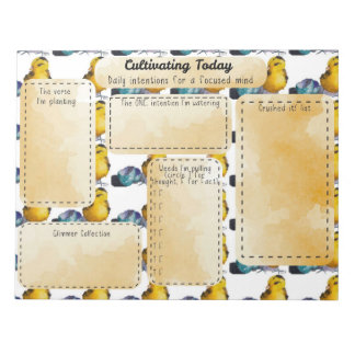 Bloc De Notas Desktop Journal - Daily Intention