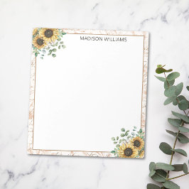 Bloc De Notas Desnudo de Giro Rústico Monogramado