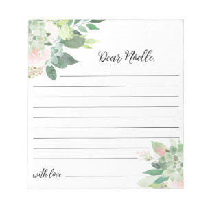 Bloc De Notas DEVON Greenery Time Capsule Star Baby Shower