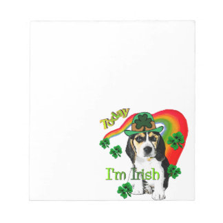 Bloc De Notas Día de Beagle St Patrick