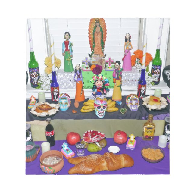Bloc De Notas Dia de los Muertos (Frente)