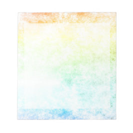 Bloc De Notas Día de nubes arcoiris