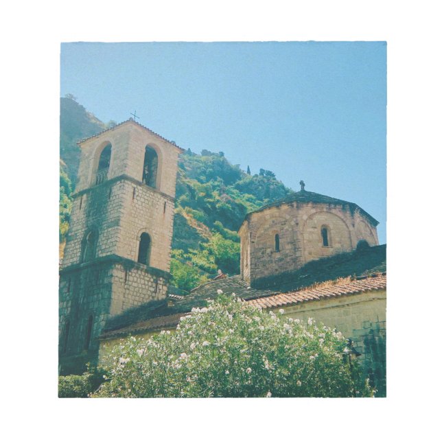 Bloc De Notas Día de verano en Kotor - Montenegro (Frente)