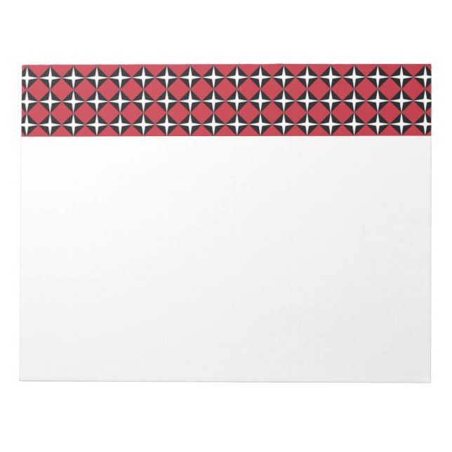 Bloc De Notas Diamantes de estrellas (Frente)