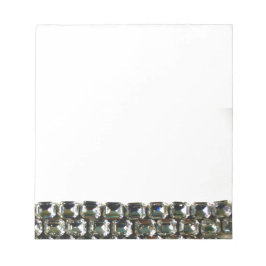 Bloc De Notas Diamantes, elegantes piedras preciosas
