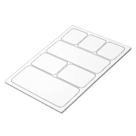Bloc De Notas Dibujar sus propios cómics - Plantillas de panel e