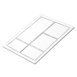 Bloc De Notas Dibujar tus propios cómics | Páginas de historieta