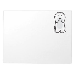 Bloc De Notas Dibujo animado de perro Havanés