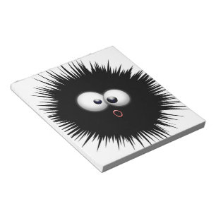 Bloc De Notas Dibujo animado de Splat de la tinta