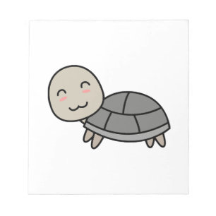 Bloc De Notas Dibujo animado de tortuga animal